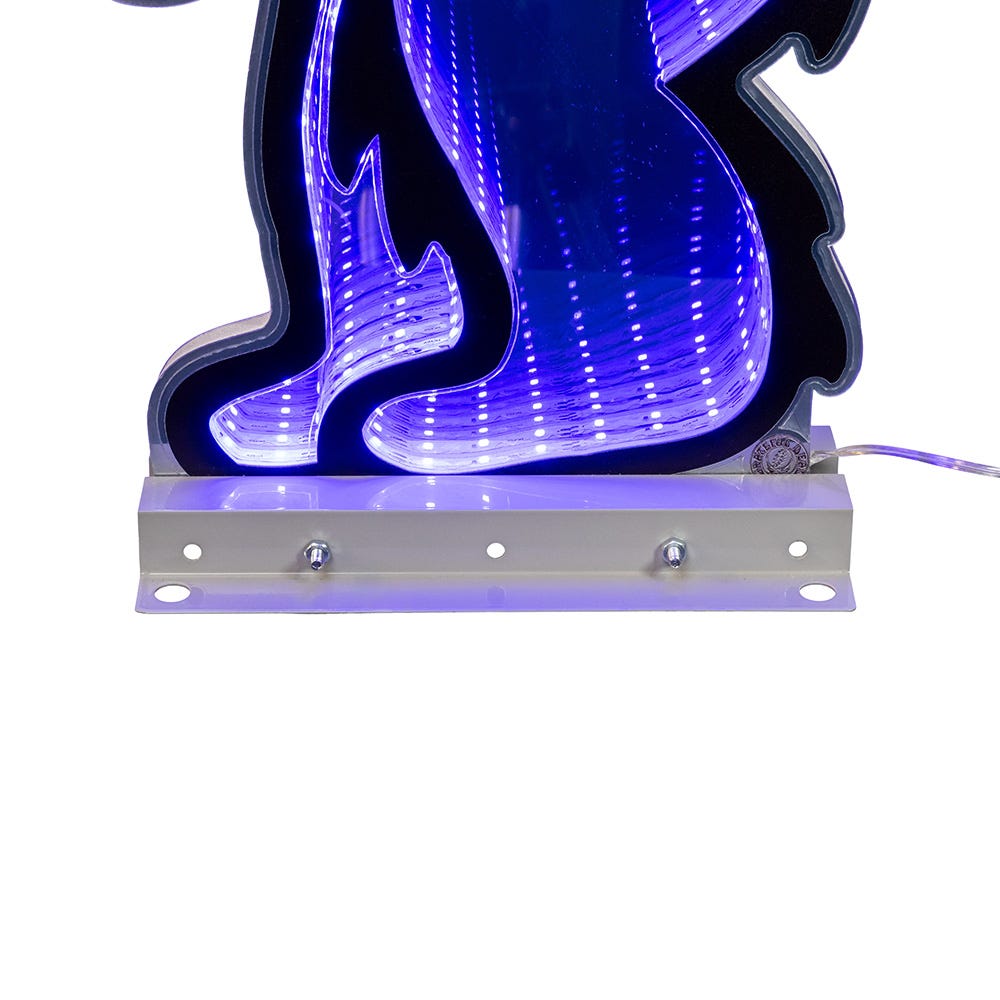 Kurt Adler Grateful Dead with Kurt Adler 26-Inch Dancing Blue Bear Infinity Light